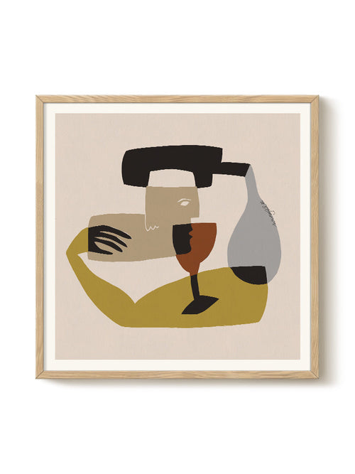 'Companion Drink' Art Print