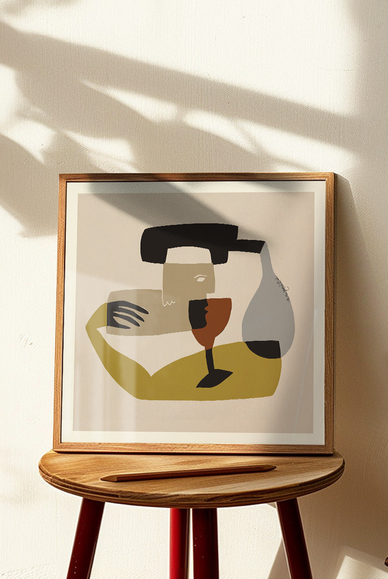 'Companion Drink' Art Print