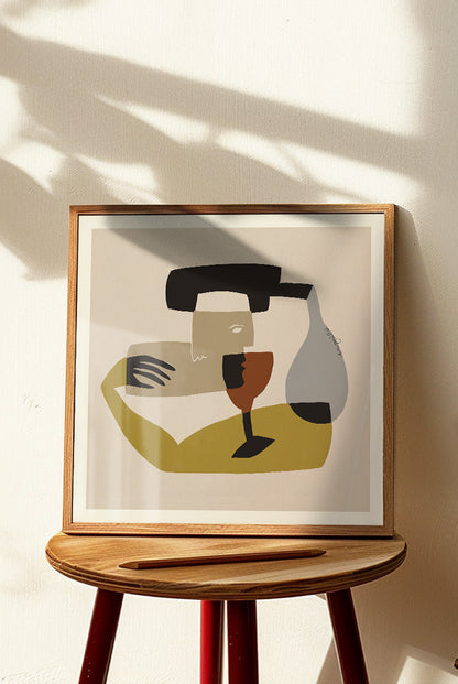 'Companion Drink' Art Print