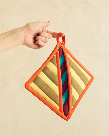 Dragonfly Stripe Pot Holder