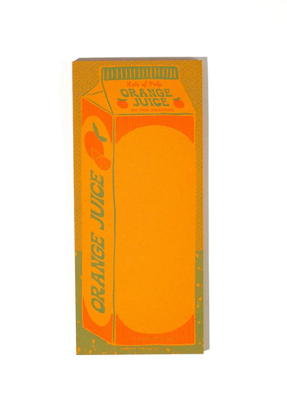 Carton Risographic Notepads - various designs