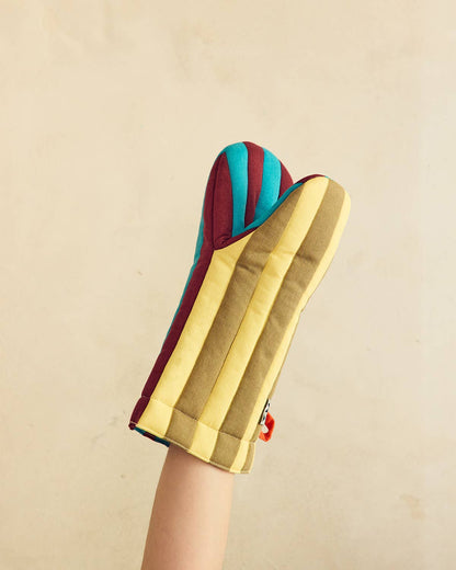 Dragonfly Stripe Oven Mitt