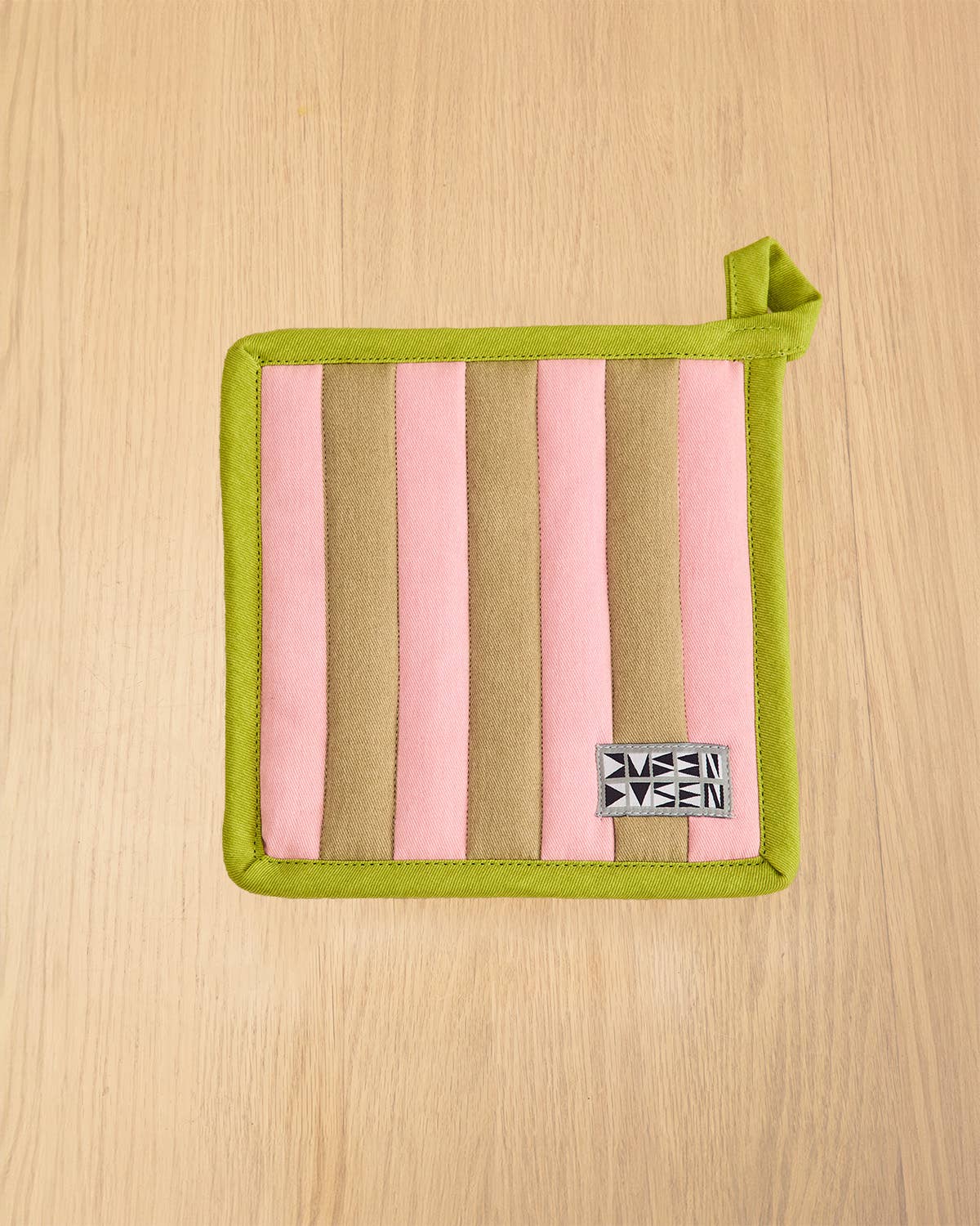 Ladybug Stripe Pot Holder