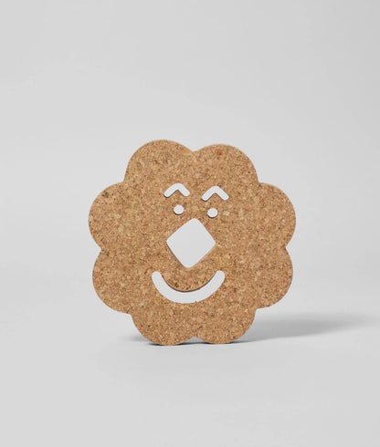 Cork Trivet - various faces :-)