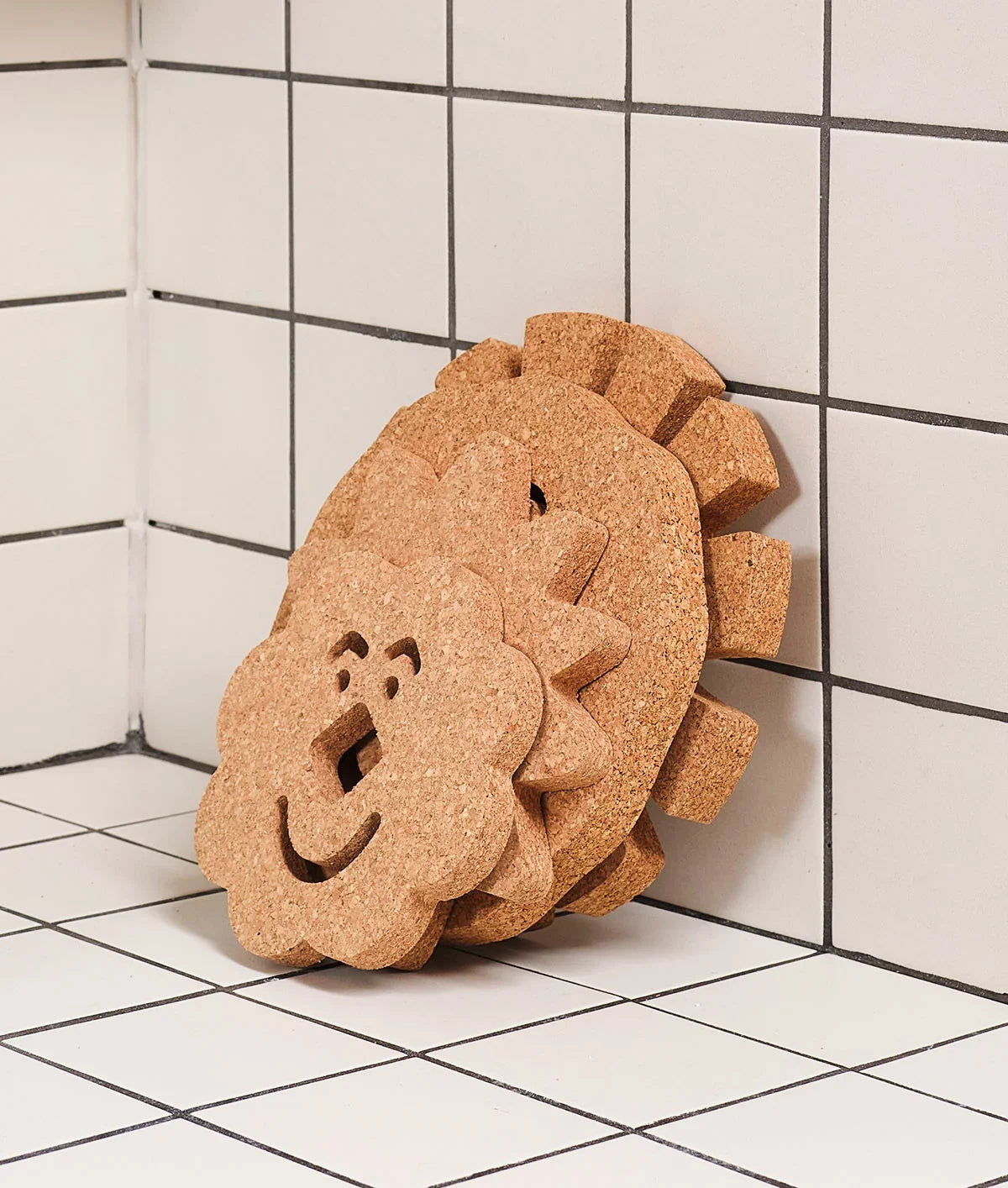 Cork Trivet - various faces :-)