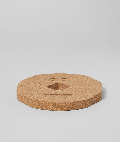Cork Trivet - various faces :-)