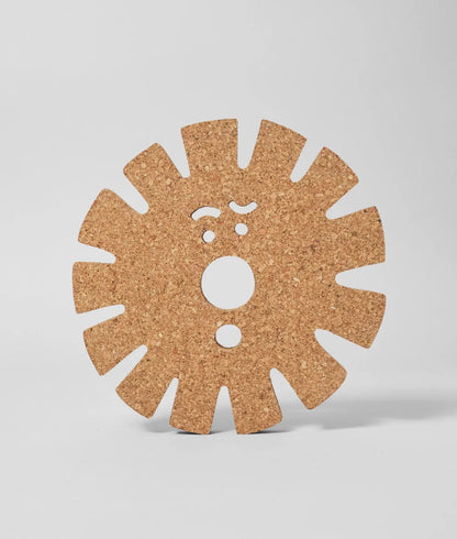 Cork Trivet - various faces :-)