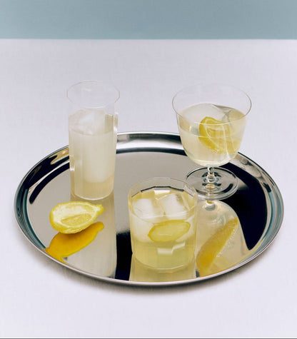 Medium Steel Round Dish
