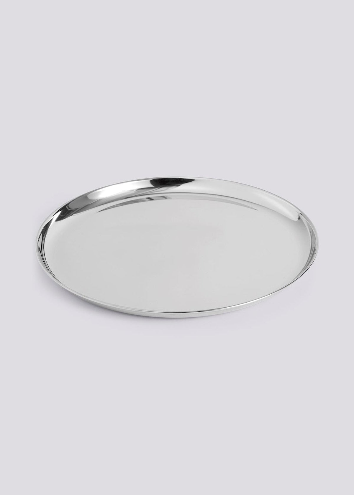 Medium Steel Round Dish